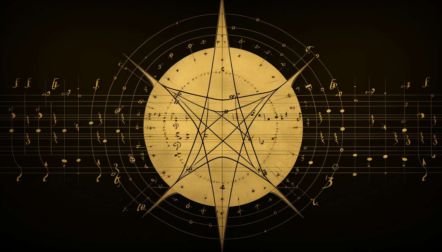 el pentagrama y sus partes